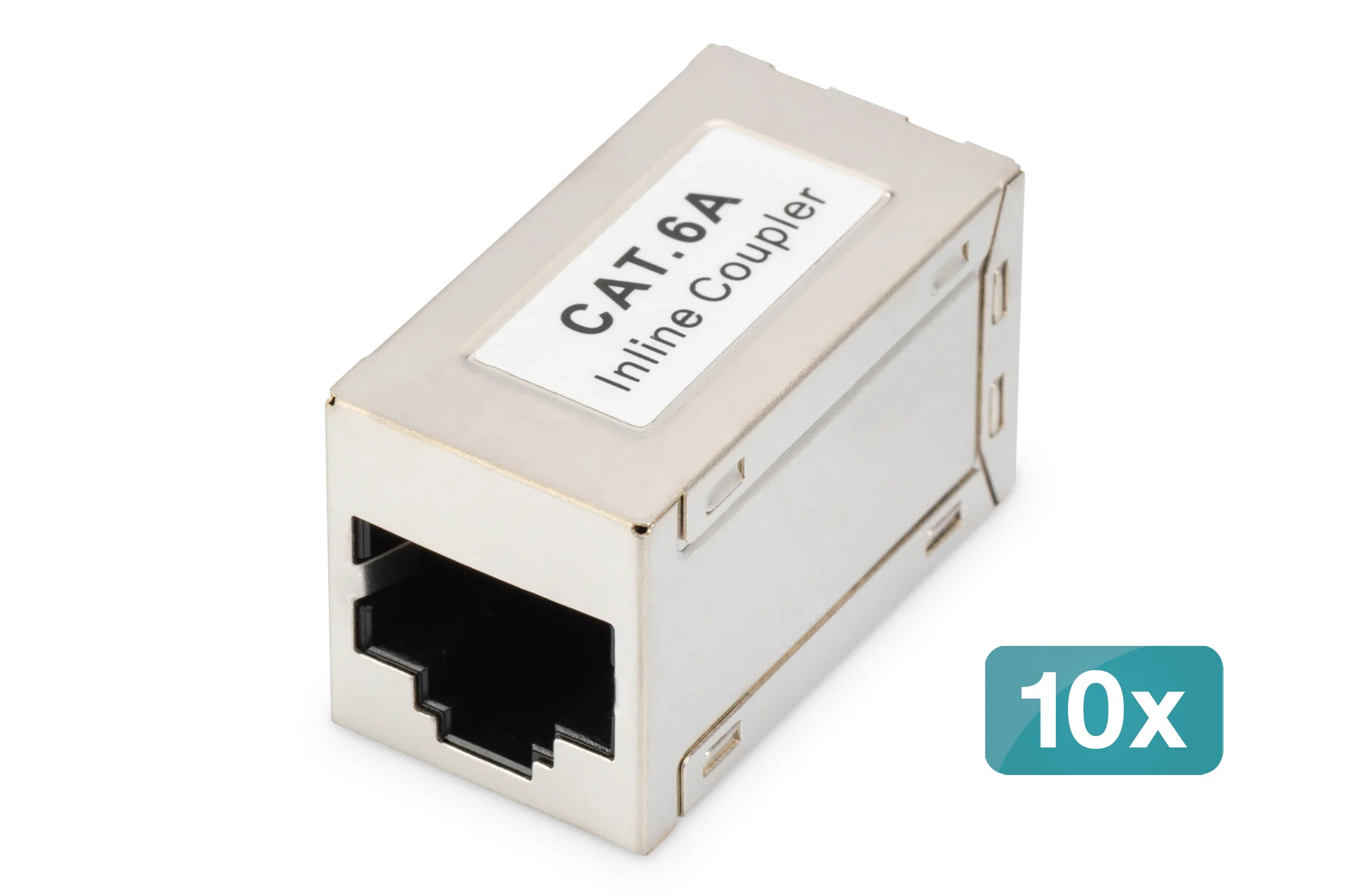 DIGITUS Modular Adapter Kat.6A, geschirmt, 10er Set (EAN: 4016032495086)