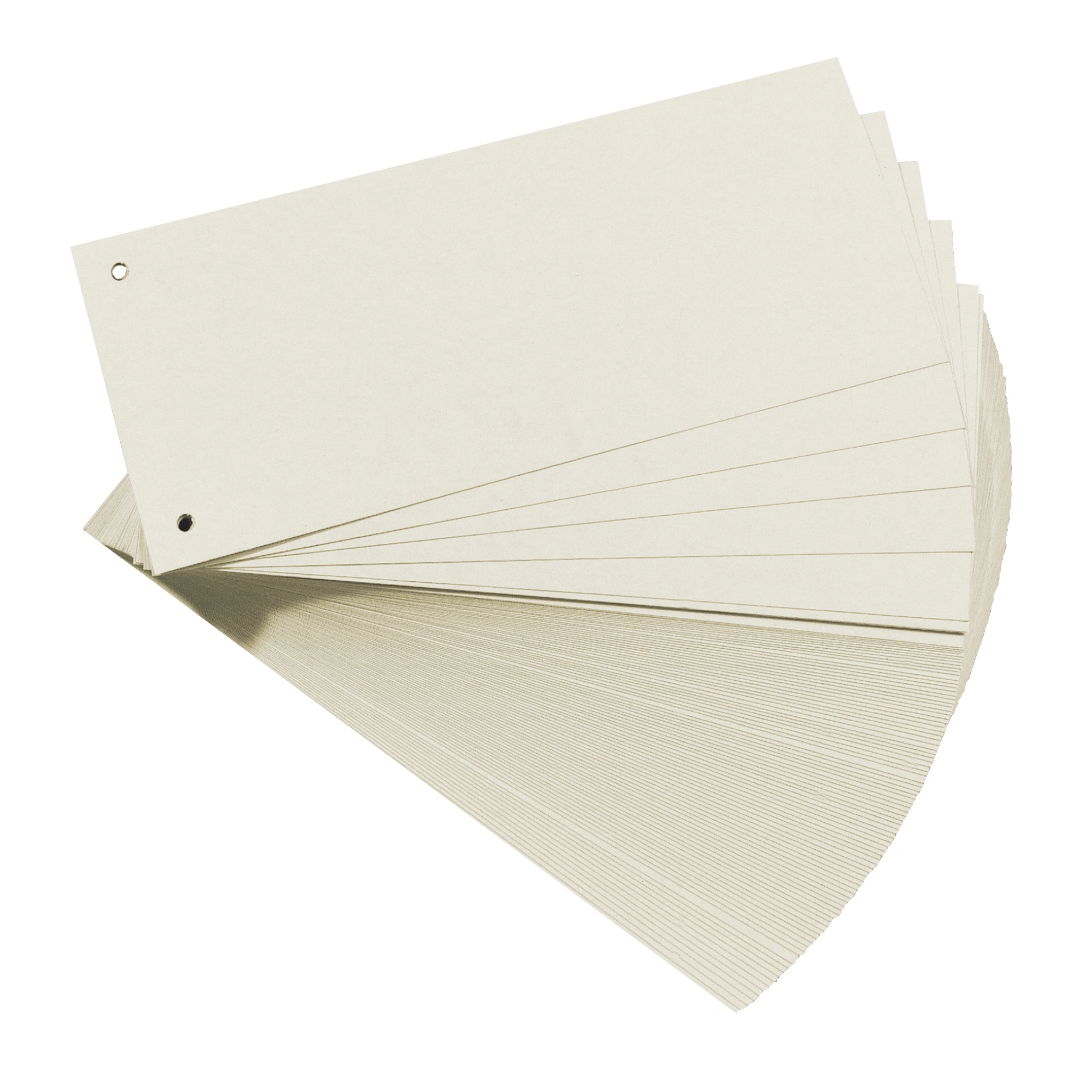 herlitz Trennstreifen, für DIN A4, Manila-Karton, weiß (EAN: 4008110314990)