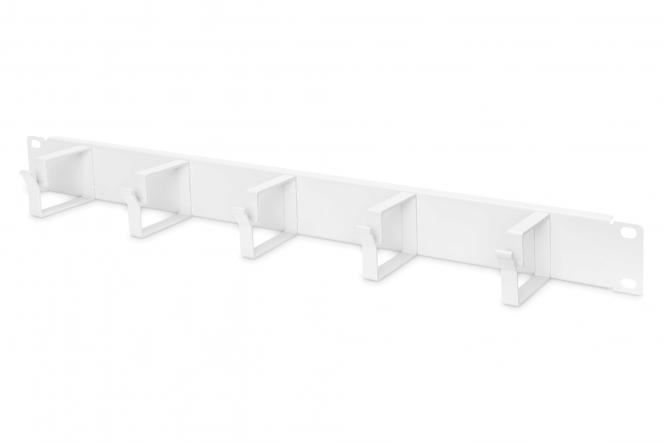 DIGITUS 19" Rangierpanel, 1 HE, 5 Kabelführungsbügel (EAN: 4016032266440)