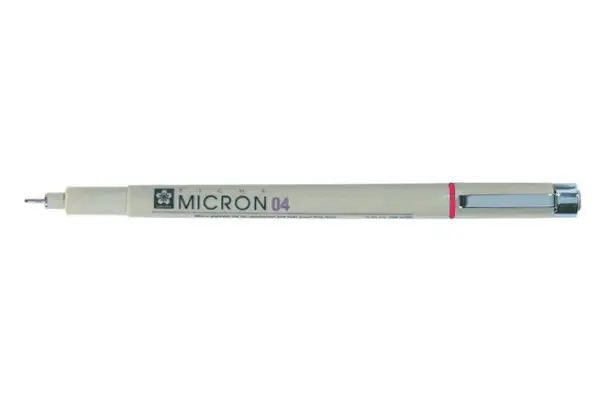 SAKURA Fineliner PIGMA MICRON 04, rot (EAN: 0084511342101)