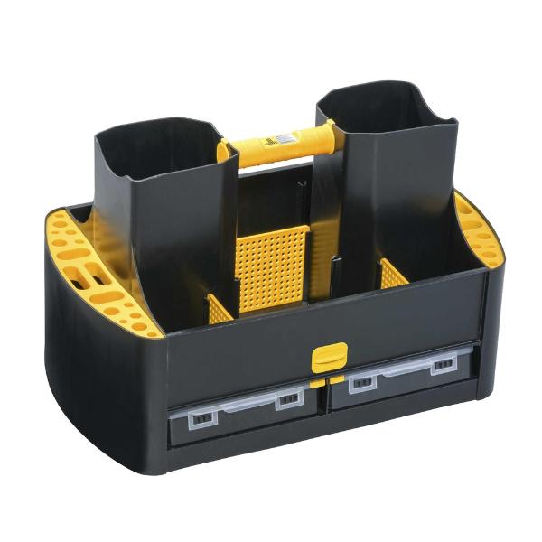allit Profi-Tragekasten McPlus Workman 19/62, schwarz/gelb (EAN: 4005187572858)
