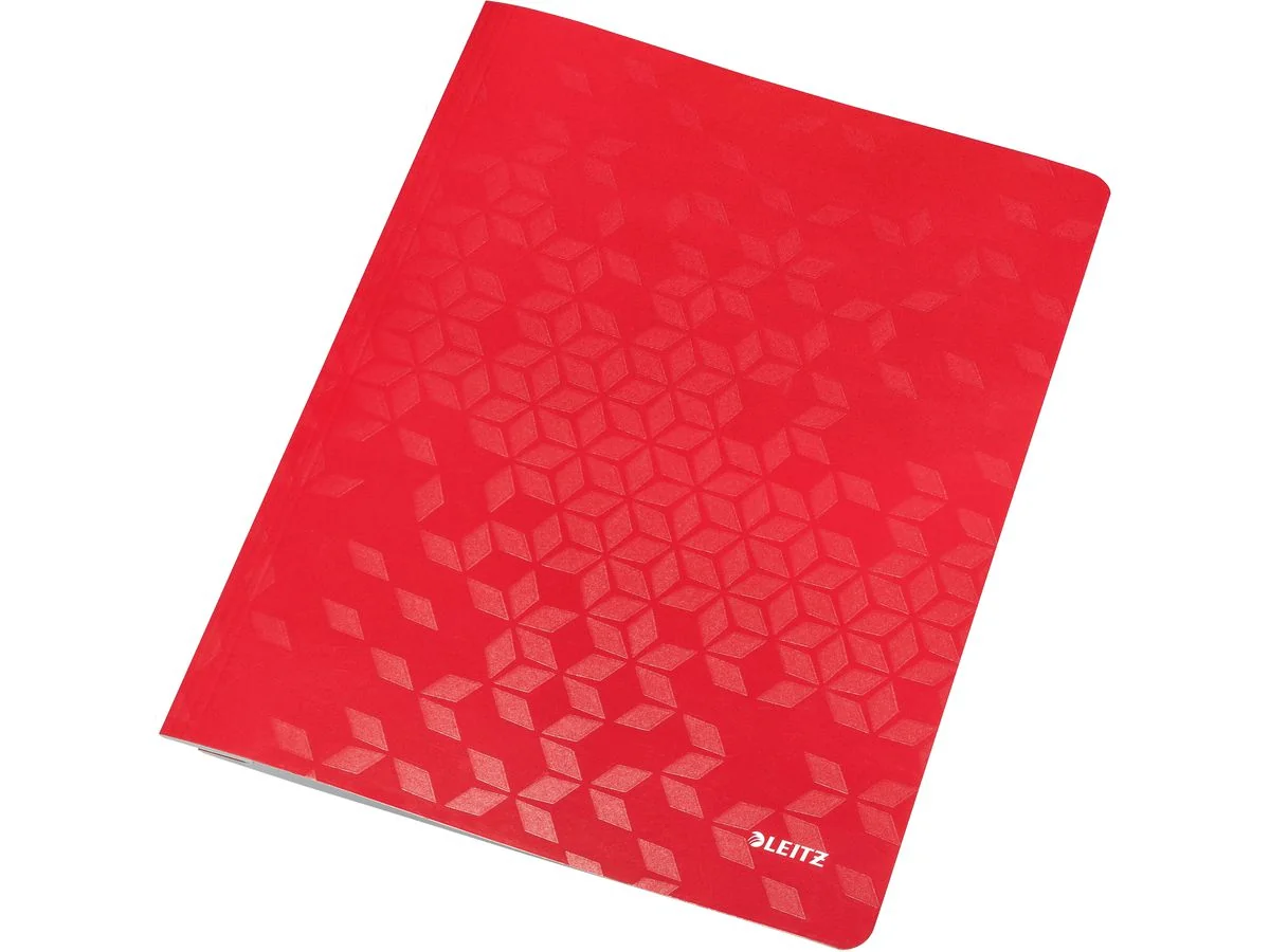LEITZ Schnellhefter WOW, DIN A4, Karton, rot (EAN: 4002432135035)