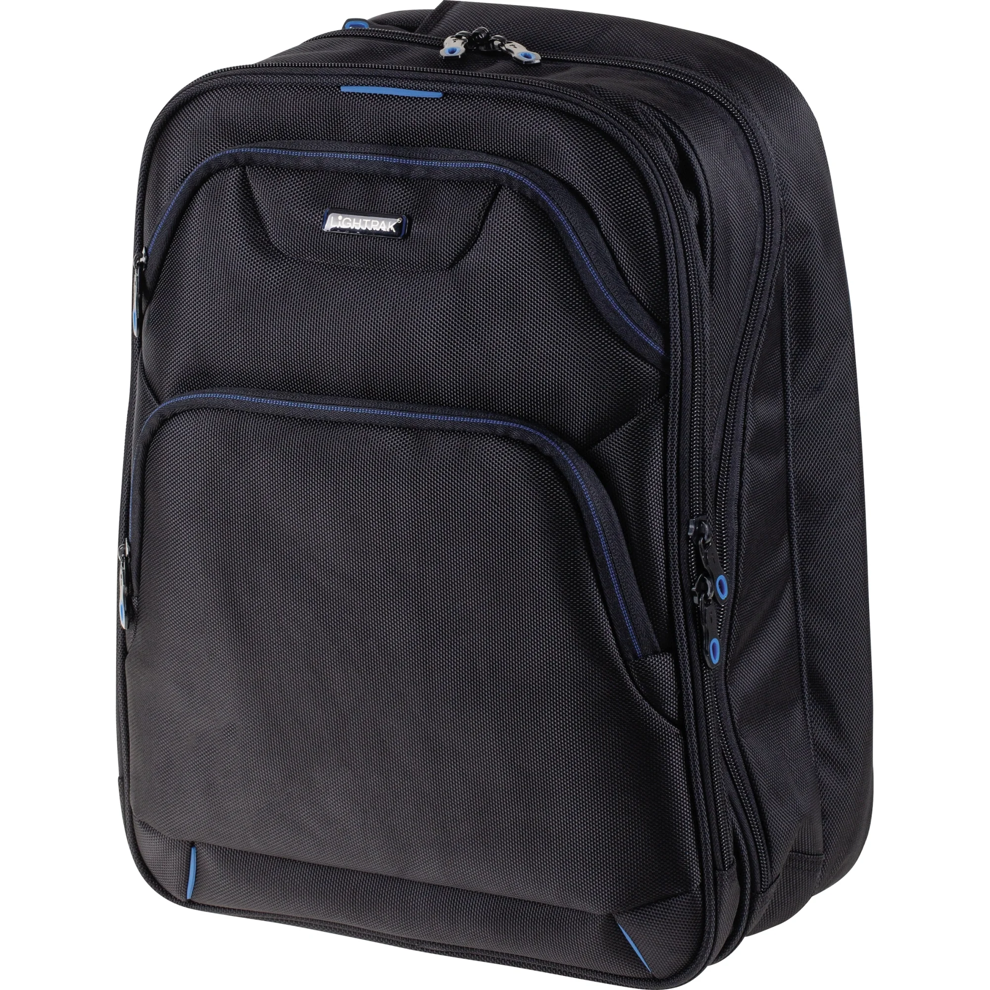 LiGHTPAK Notebook-Rucksack "ECHO", aus Nylon, schwarz (EAN: 4021068461035)