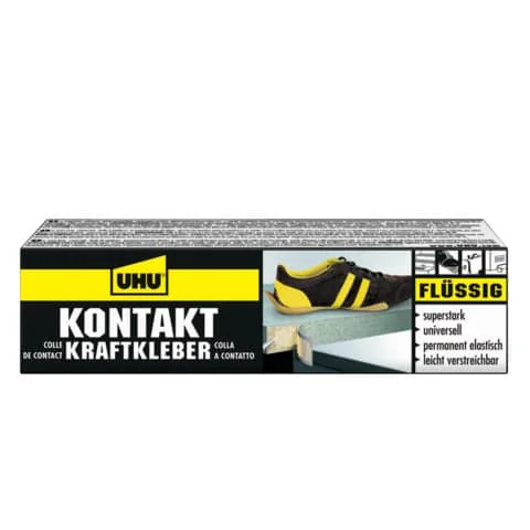 UHU Kontakt Kraftkleber, flüssig, lösemittelhaltig, 42 g (EAN: 4026700460803)