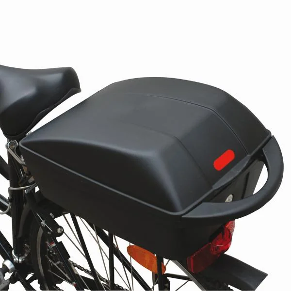 FISCHER Fahrrad-Gepäckbox, abschließbar, Volumen: 11 l, schwarz (EAN: 4008153865008)