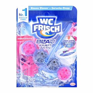 WC Frisch BLAU AKTIV WC-Reiniger/-Duftspüler Blütenfrische (EAN: 4015000969444)