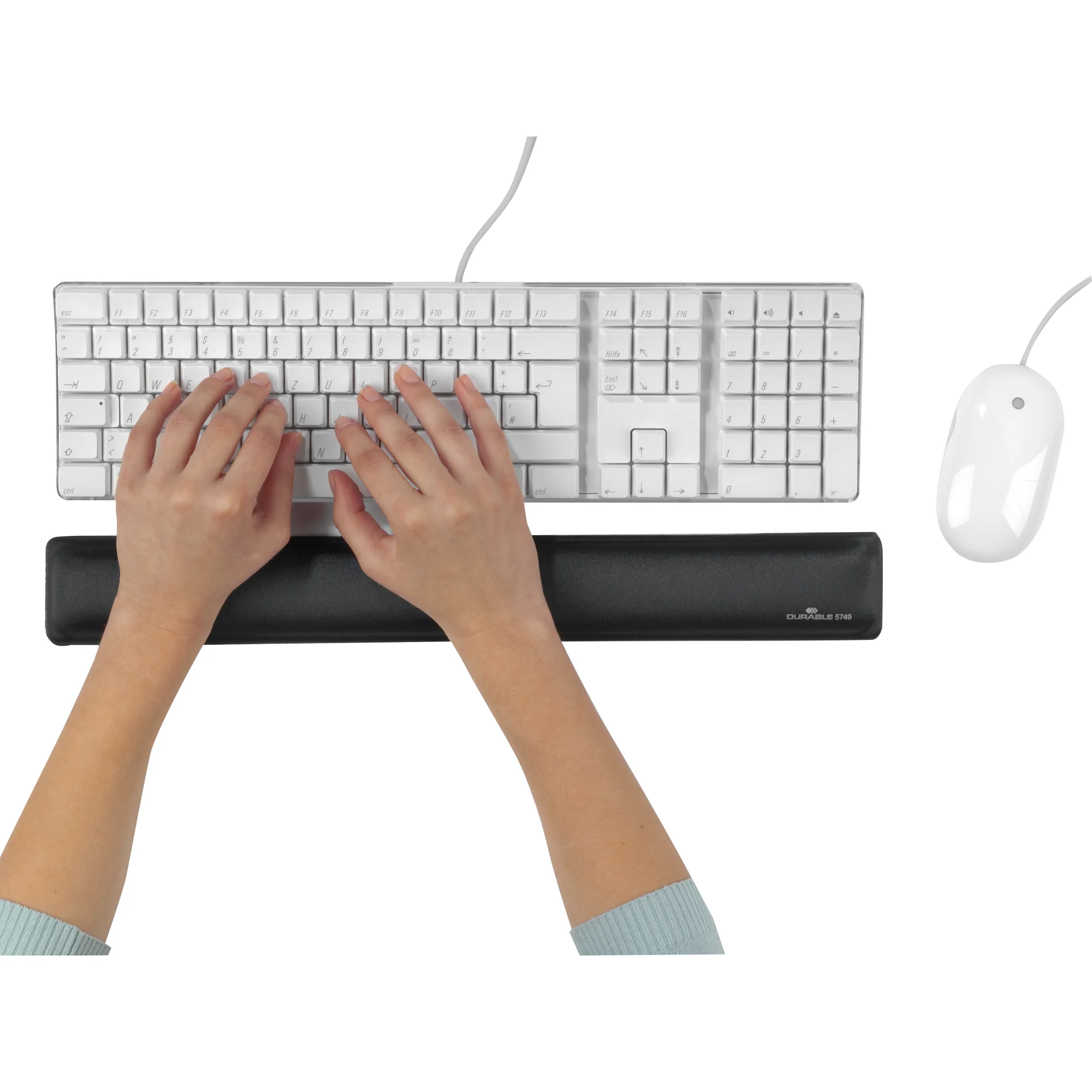 DURABLE Tastatur-Handgelenkauflage, anthrazit (EAN: 4005546570365)