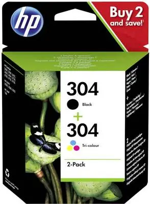 hp Multipack hp 304 für DeskJet 3720, Multipack (EAN: 0192545191432)