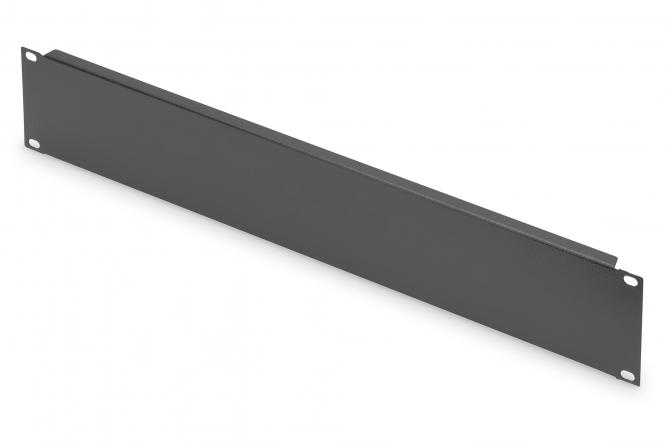 DIGITUS 19" Blindplatte, 2 HE, schwarz (RAL 9005) (EAN: 4016032171720)