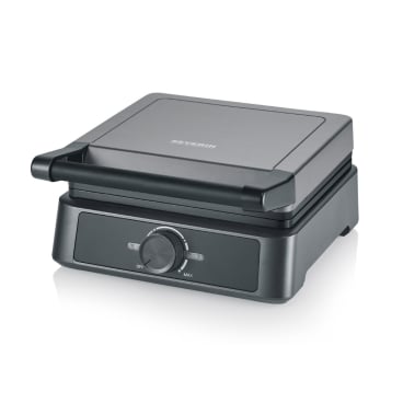 SEVERIN Belgisches Waffeleisen WA 2125, schwarz (EAN: 4008146047015)