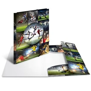 HERMA Eckspannermappe "Fußball", aus PP, DIN A4 (EAN: 4008705191876)