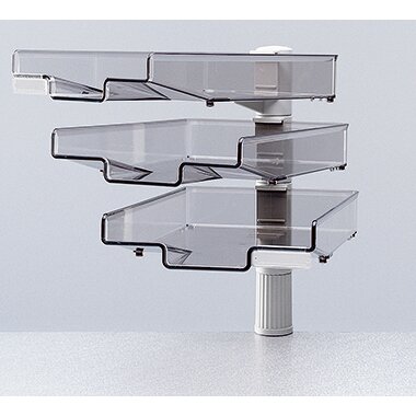 Hansa Schwenkflügler mit 3 Schalen, lichtgrau (EAN: 4011028007670)