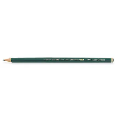 FABER-CASTELL Bleistift CASTELL 9000, Härtegrad: 6H (EAN: 4005401190165)