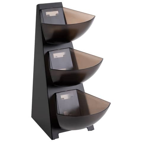 APS Portionsspender MULTI RACK, 3-stufig, Edelstahl schwarz (EAN: 4004133114135)