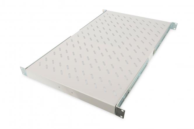 DIGITUS 19" Fachboden, 1 HE, Festeinbau, Tiefe: 720 mm (EAN: 4016032135487)