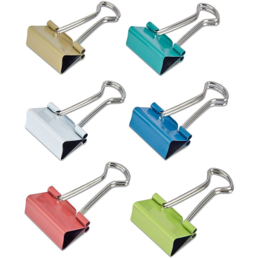 MAUL Foldback-Klammer mauly 214, Breite: 25 mm, Trendfarben (EAN: 4002390080941)