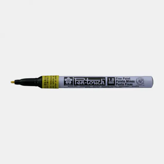 SAKURA Permanent-Marker Pen-touch Fein, gelb (EAN: 0084511397101)