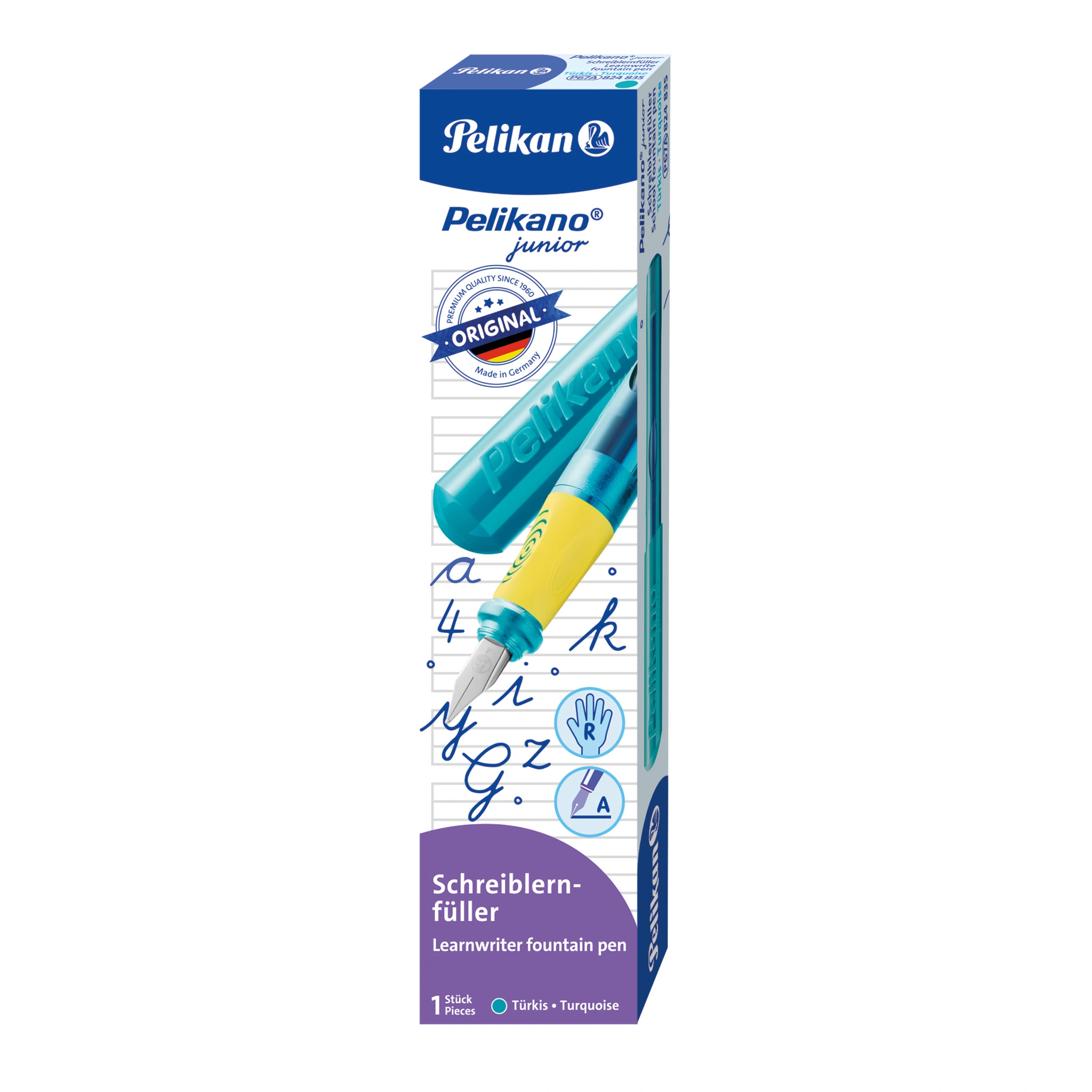 Pelikan Füllhalter Pelikano junior P67A, türkis (EAN: 4012700824837)