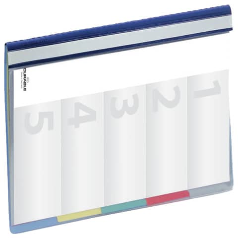 DURABLE Organisationshefter DIVISOFLEX, DIN A4, blau (EAN: 4005546269108)