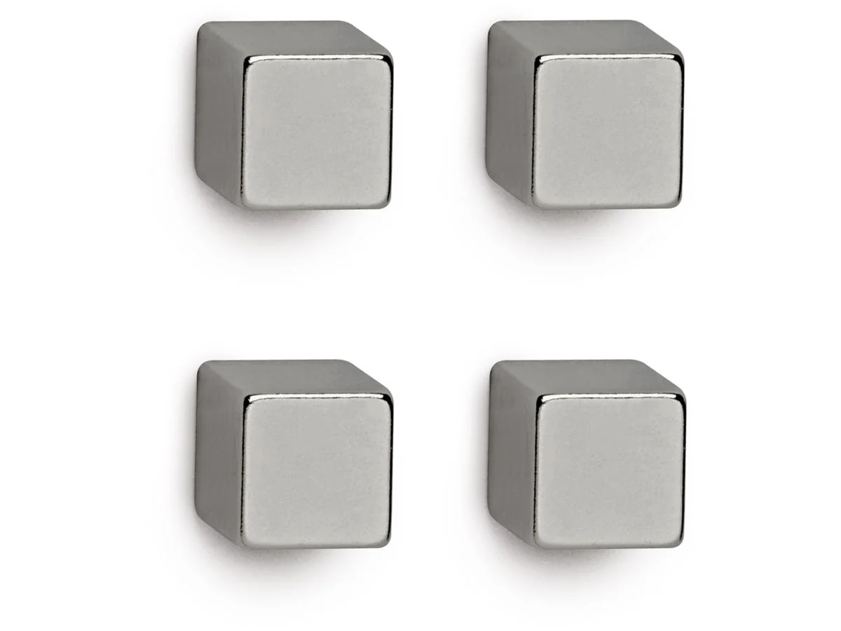 MAUL Neodym-Magnetwürfel, (B)10 x (T)10 x (H)10 mm, nickel (EAN: 4002390061919)