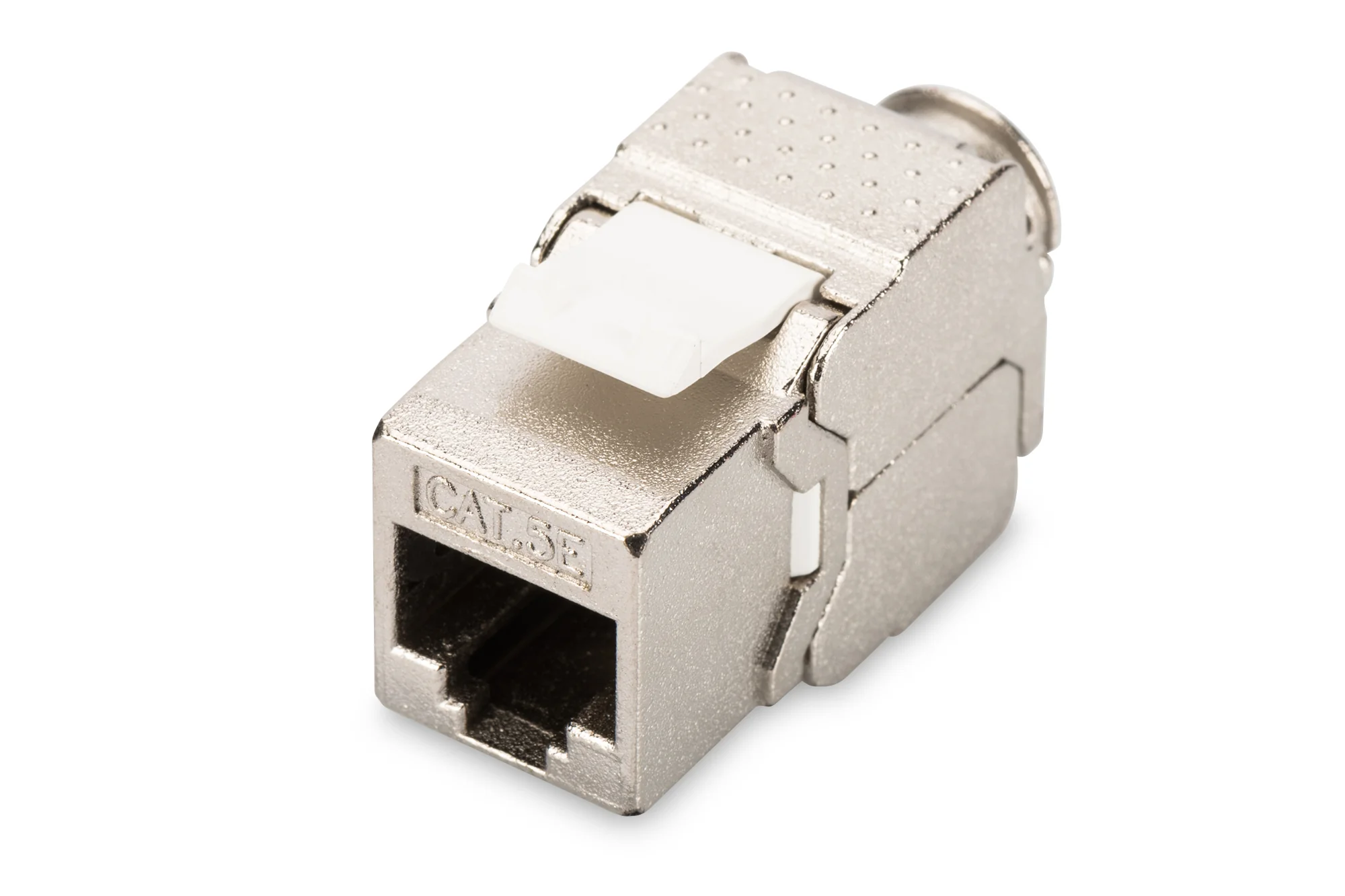 DIGITUS Keystone Modul Kat.5e, 1 x RJ45, geschirmt, grau (EAN: 4016032366300)