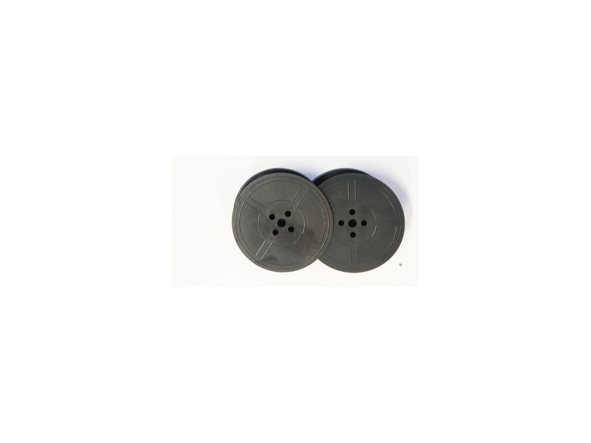 Kores Farbband, Gruppe 5/6, Doppelspule, Seide, schwarz/rot (EAN: 4045257600623)