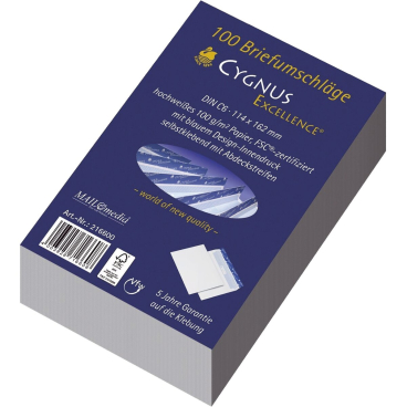 MAILmedia Briefumschlag CYGNUS EXCELLENCE, DIN C6 (EAN: 4003928716608)