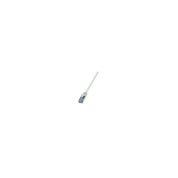 LogiLink Patchkabel PrimeLine, Kat. 6A, S/FTP, 5,0 m, grau (EAN: 4052792032307)