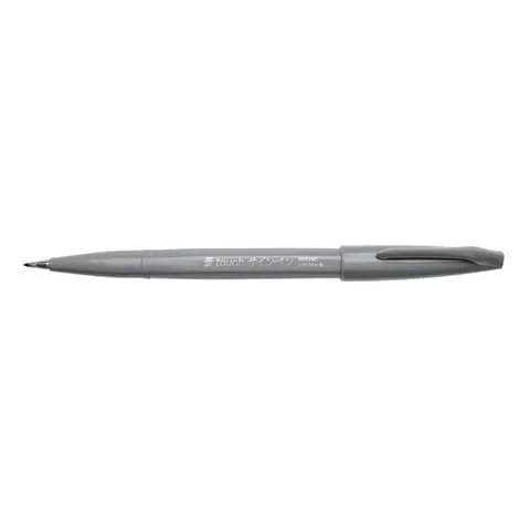 PentelArts Faserschreiber Brush Sign Pen, grau (EAN: 4902506287120)
