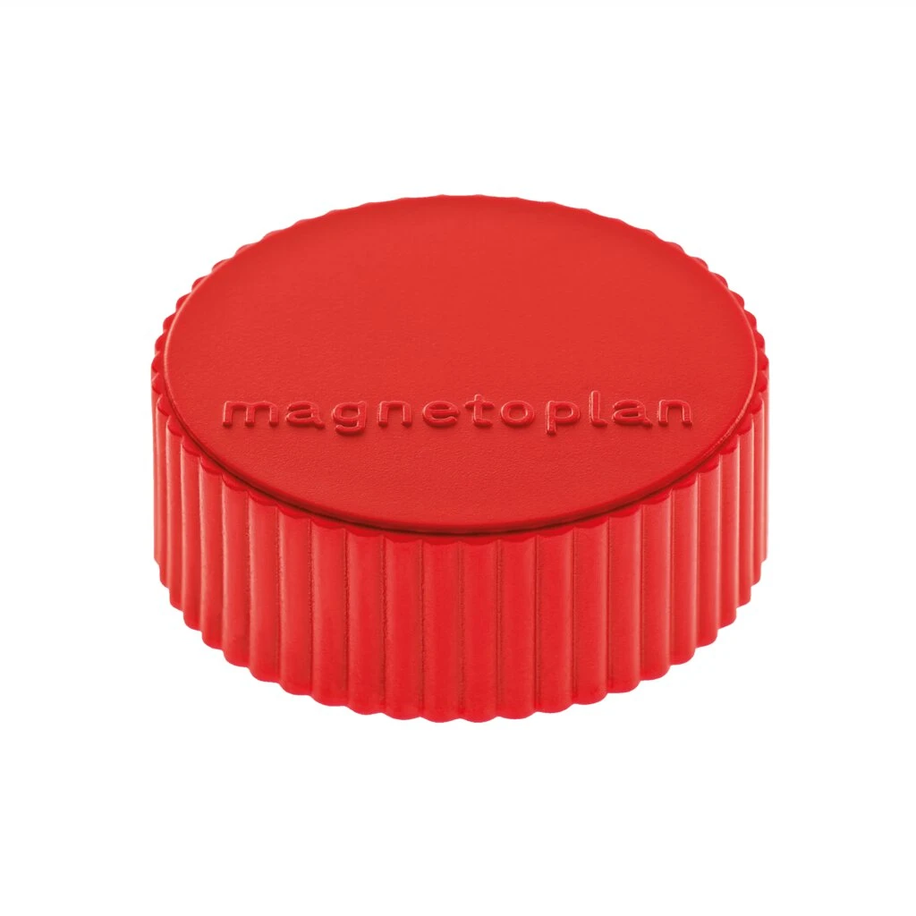 magnetoplan Discofix Rundmagnet "magnum", rot (EAN: 4013695010786)