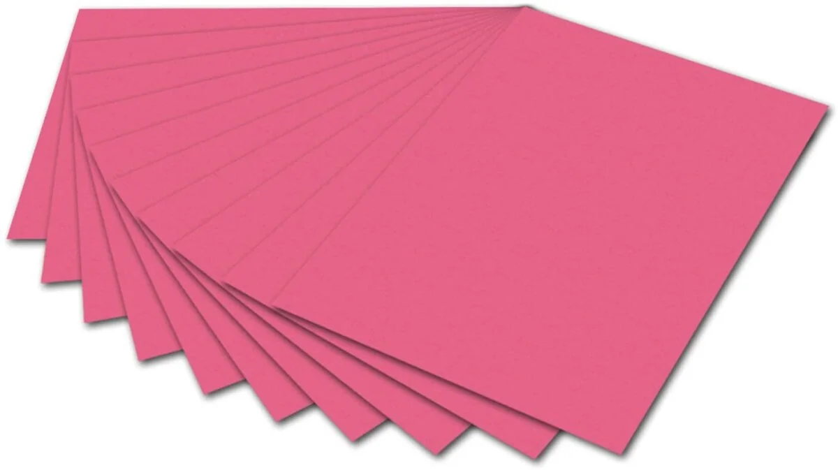 folia Fotokarton, (B)500 x (H)700 mm, 300 g/qm, altrosa (EAN: 4001868061291)