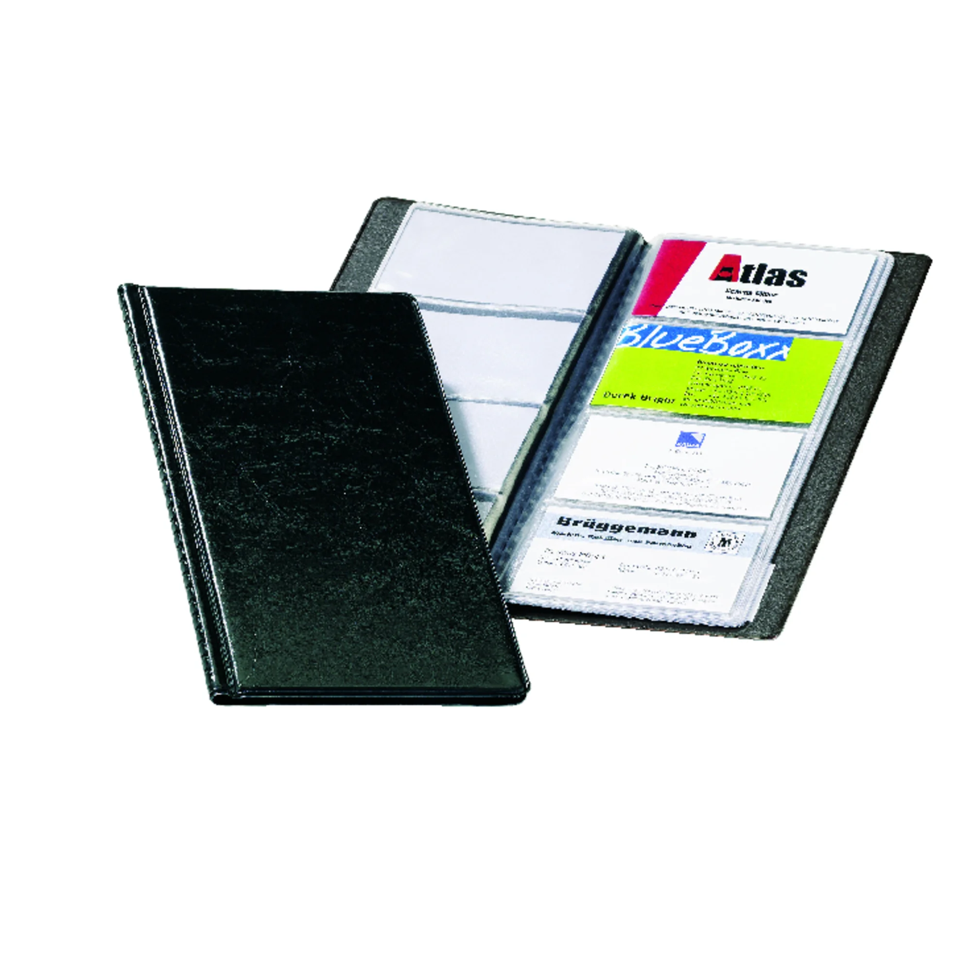 DURABLE Visitenkarten-Album VISIFIX, genarbte Folie, schwarz (EAN: 4005546250007)