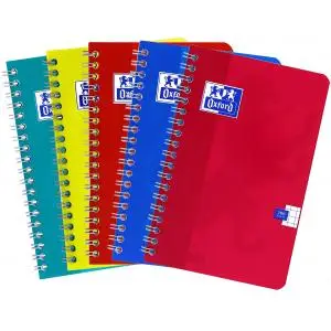 Oxford Spiralbuch, 90 x 140 mm, 50 Blatt, kariert 5 x 5 (EAN: 3020121774144)