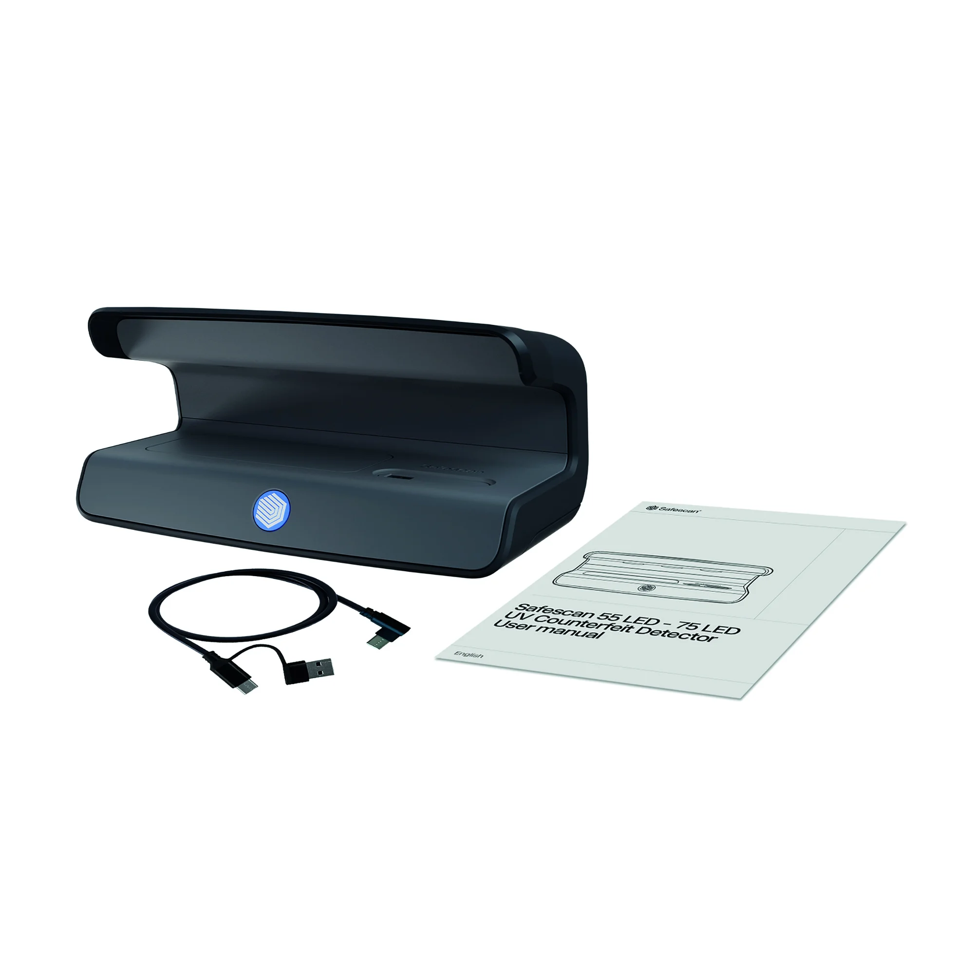 Safescan Geldschein-Prüfgerät "Safescan 55", schwarz (EAN: 8717496338327)