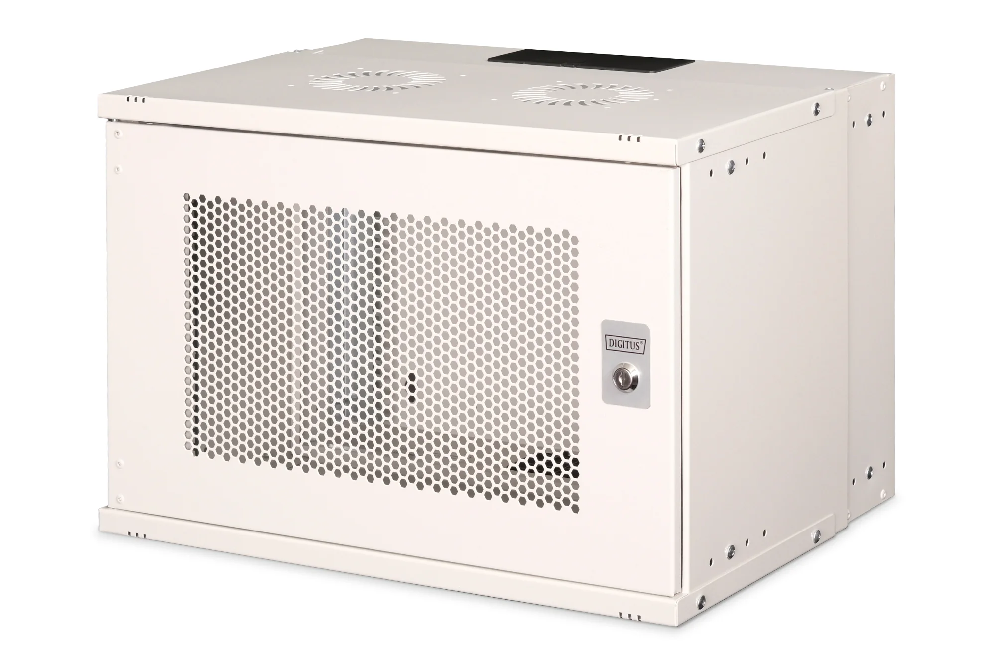 DIGITUS 19" Wandgehäuse SOHO PRO, (B)540 x (T)400 mm, 7 HE (EAN: 4016032499022)