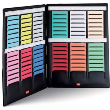 nobo T-Karten Mini-Planer, portabel, für Größe 2 (EAN: 3147330005323)