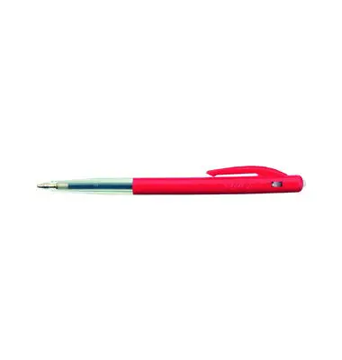 BIC Druckkugelschreiber M10, Strichfarbe: rot (EAN: 0070330101098)