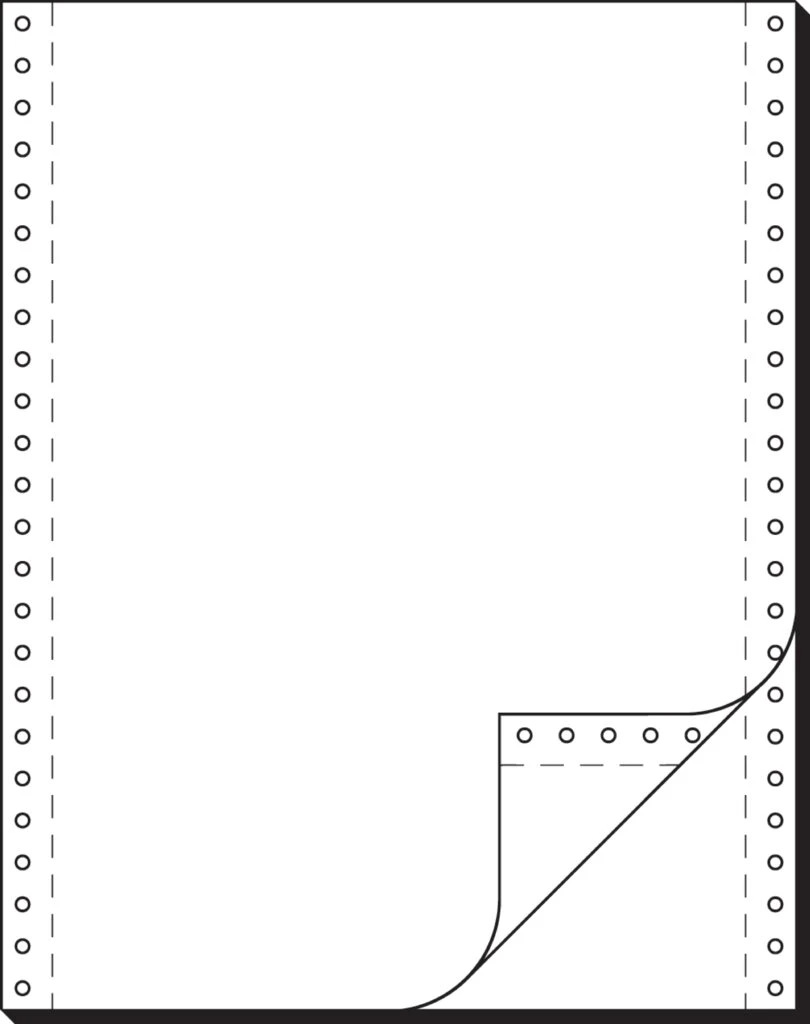 sigel DIN-Computerpapier endlos, 240 mm x 12" (30,48 cm) (EAN: 4004360322426)