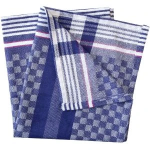 HYGOSTAR Gruben-Handtuch, blau-weiß kariert, 200 g/qm (EAN: 4041908054920)