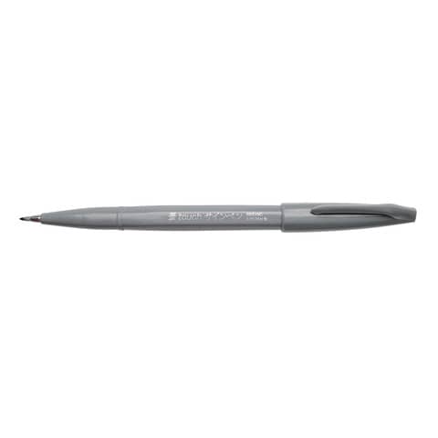 PentelArts Faserschreiber Brush Sign Pen, grau (EAN: 4902506287120)
