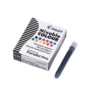 PILOT Tintenpatronen für Füllhalter Parallel Pen, sortiert (EAN: 4902505191787)