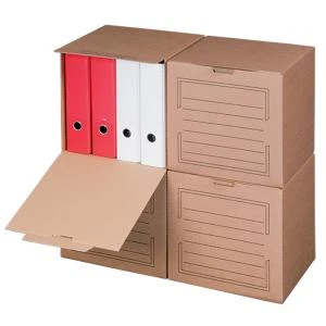 SMARTBOXPRO Archiv-Container, mit Frontdeckel, braun (EAN: 4250414107086)