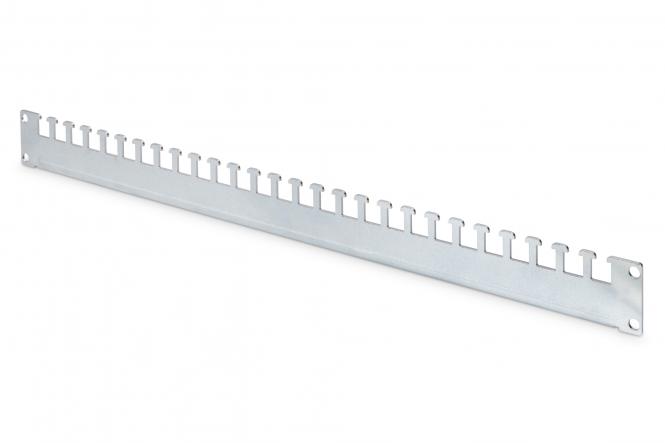 DIGITUS 19" Kabelabfangschiene, 600 mm, silber (EAN: 4016032378143)