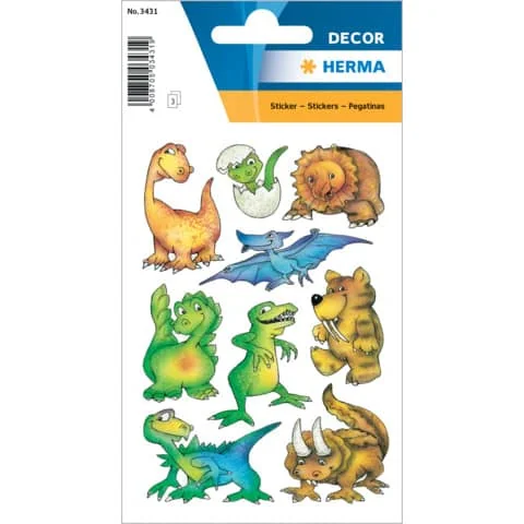 HERMA Sticker DECOR "Dinos" (EAN: 4008705034319)