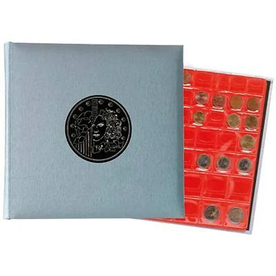 EXACOMPTA Münzalbum, 245 x 250 mm, silber-metallic (EAN: 3130630960003)
