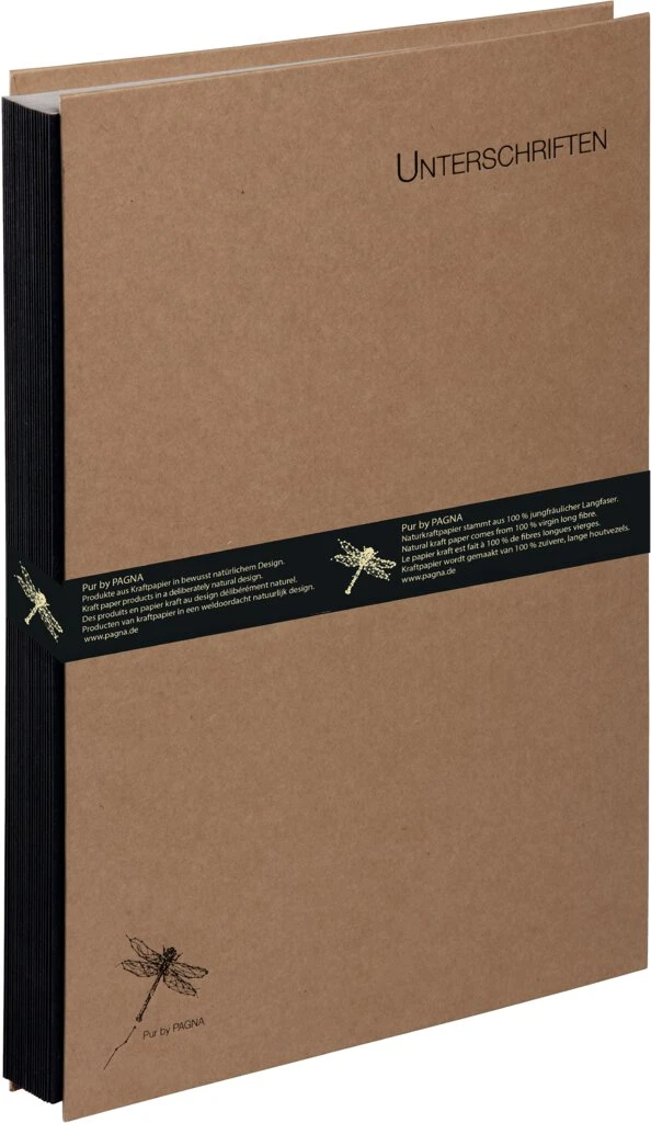 PAGNA Unterschriftenmappe "Pur", 10 Fächer, A4, Kraftpapier (EAN: 4013951015791)