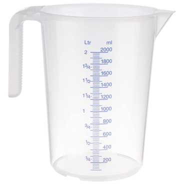 APS Messbecher STACKABLE, 2,0 Liter, transparent (EAN: 4004133300637)
