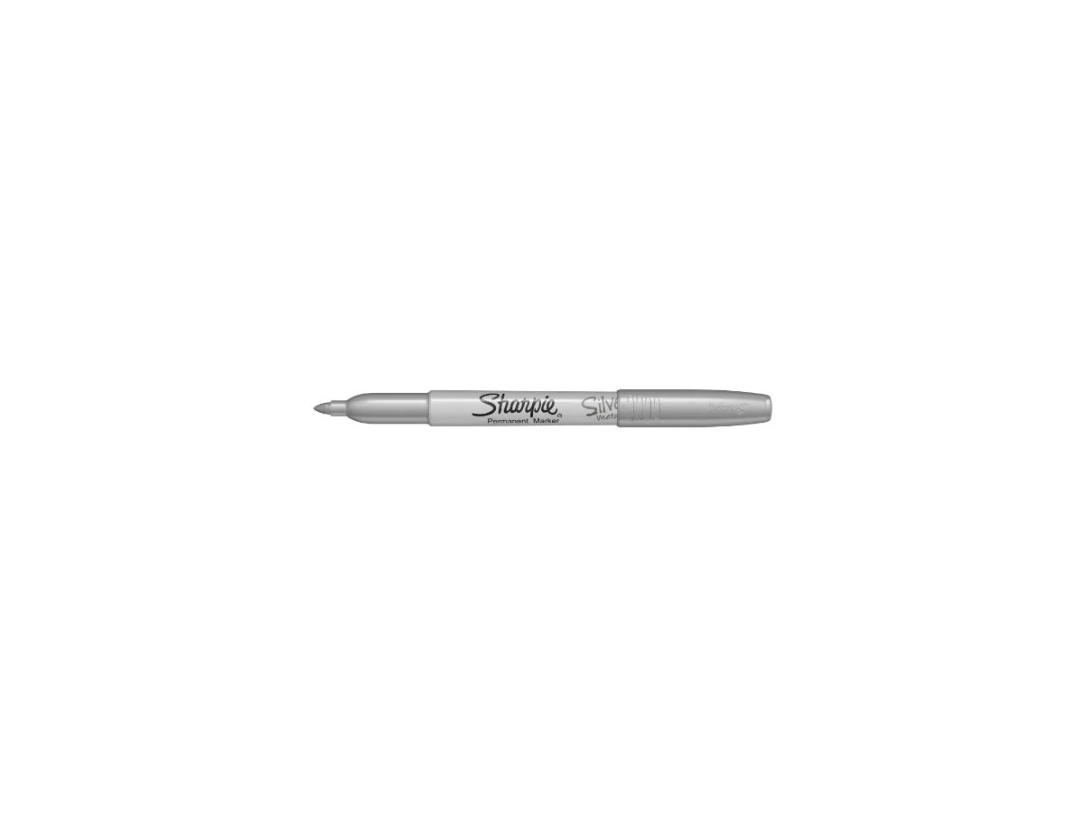 Sharpie Permanent-Marker FINE Metallic, silber (EAN: 3501178343632)