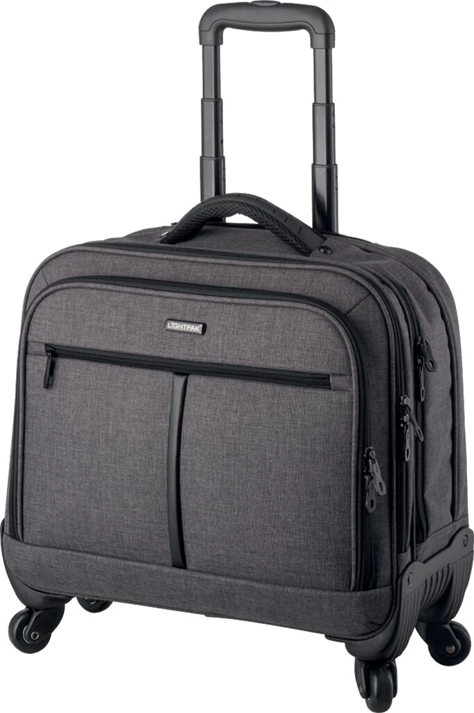 LIGHTPAK Business Notebook-Trolley "PHOENIX", grau (EAN: 4021068461332)