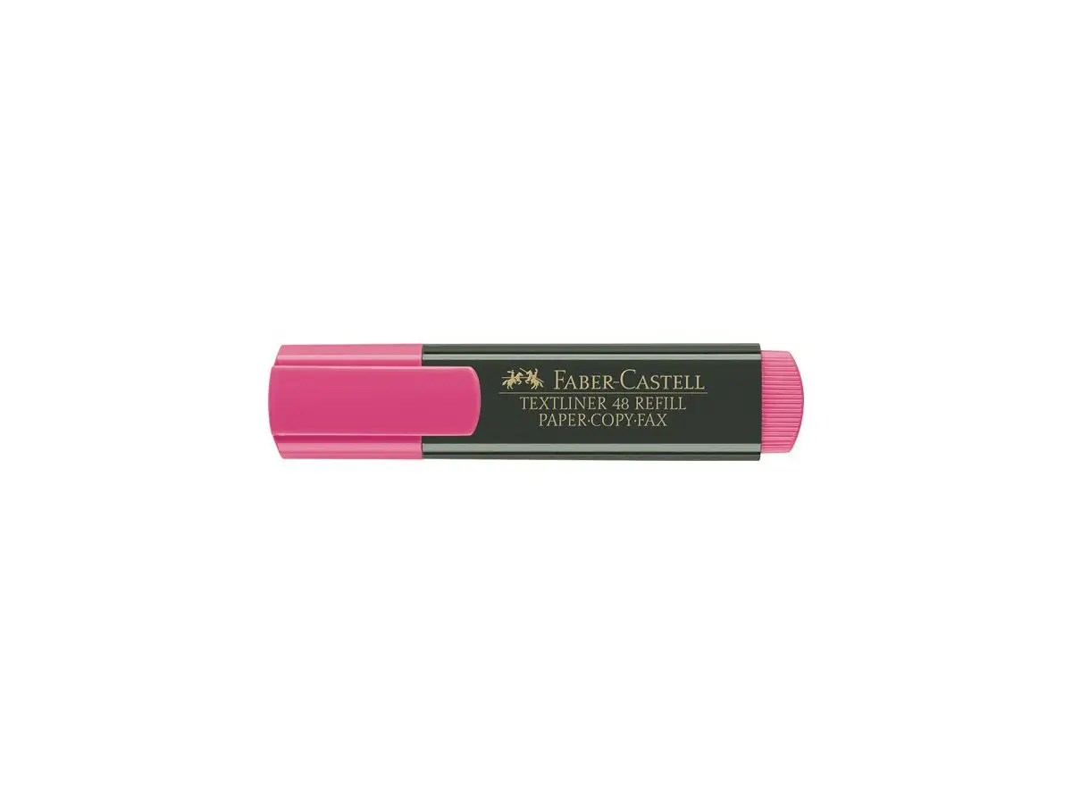 FABER-CASTELL Textmarker TEXTLINER 48 REFILL, rosa (EAN: 4005401548287)